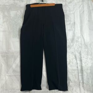 Kasper Classics Petite 8P Dress Work Quiet Luxury Trouser Front Zipper & Clasp